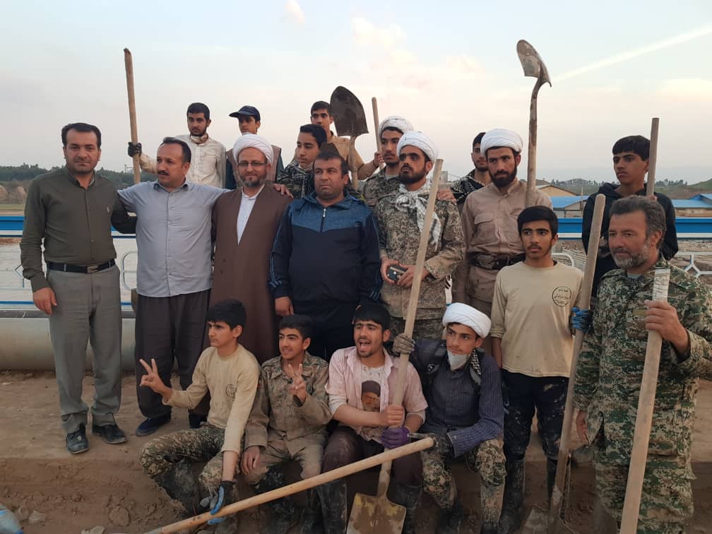 حضور شهردار، رئیس شورا و امام جمعه باشت در پلدختر+تصاویر