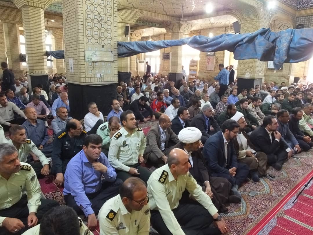 برگزاری مراسم یادبود حجت‌الاسلام آمیراحمد تقوی در گچساران+تصاویر