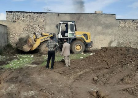 عملیات اجرای پارک جدید محله‌ای در باشت+فیلم