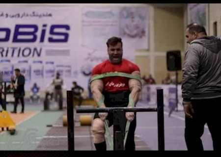 نائب قهرمان قوی‌ترین مردان ایران یک کهگیلویه و بویراحمدی شد+عکس
