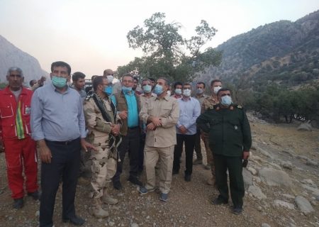 بخش‌های زیادی از آتش‌سوزی نارک مهار شده