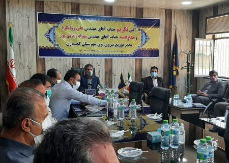 رئیس جدید اداره برق گچساران معارفه شد+عکس