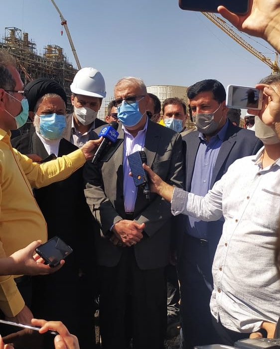 بازدید وزیر نفت از پتروشیمی گچساران+تصاویر