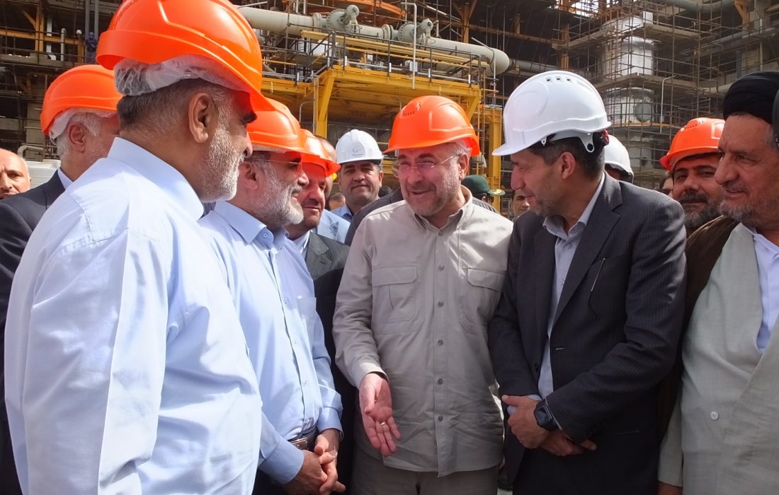 سخنان قالیباف در پتروشیمی گچساران+فیلم