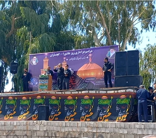 نوحه‌خوانی زنده‌یاد سیدنعمت‌الله حجازی در عاشورای ۱۴۰۱ گچساران+فیلم