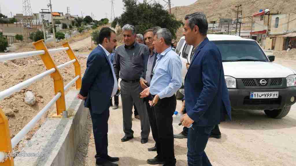 بازگشایی بلوار حدفاصل بازار روز شهرداری تا چهارراه باغ فردوس دوگنبدان