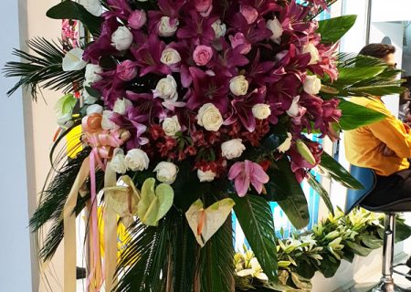 نکات مهم در خرید تاج گل مناسب برای مراسم افتتاحیه یا نمایشگاه