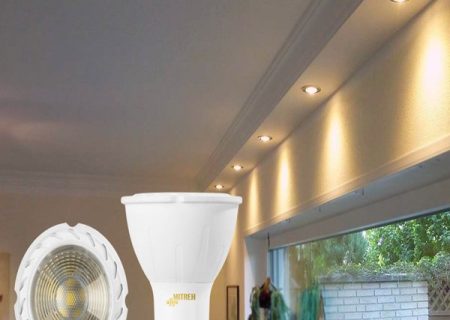 ترکیب هوشمندانه: نورپردازی با لامپ هالوژن و پنل EDC