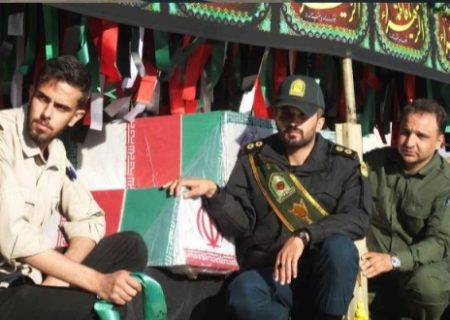 استقبال باشکوه گچسارانی‌ها از شهدای گمنام دفاع مقدس+تصاویر