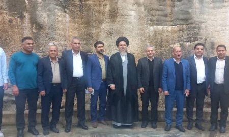 بازدید آیت‌الله ملک‌حسینی از سد کوثر گچساران+ تصاویر