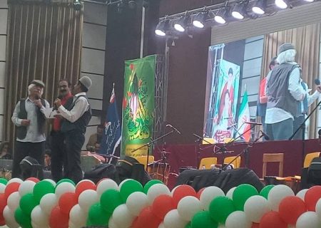جشن بزرگ پیروزی انقلاب اسلامی ایران در گچساران برگزار شد