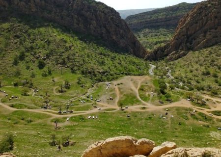 تابلوی چشم‌نواز طبیعت در «گناوه لری» گچساران+ تصاویر