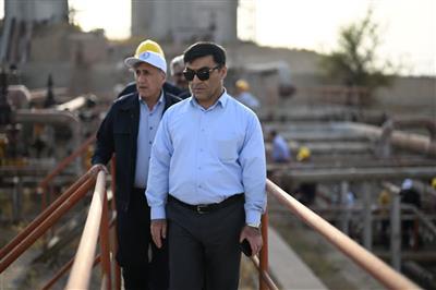 بازدید مدیرعامل مناطق نفت‌خیز جنوب از طرح‌های کلیدی سیاهمکان و بی‌بی حکیمه ۲+تصاویر