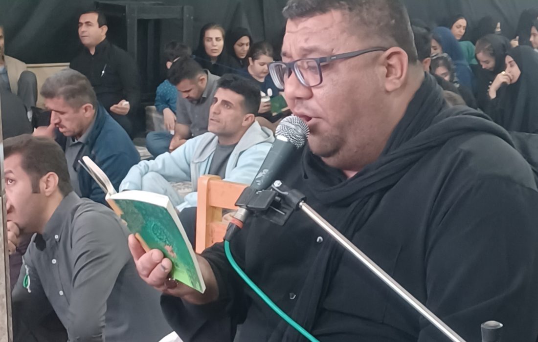 پیام تسلیت رئیس کانون مداحان گچساران به مناسبت سالگرد شهادت آیت‌الله رئیسی