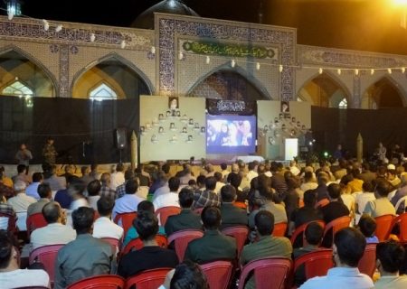 یادواره ۳۲ شهید دهستان امامزاده جعفر در گچساران+ تصاویر