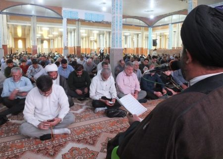 طنین خوش «دعای عرفه» در گچساران+ تصاویر