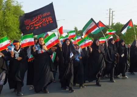 اجتماع بزرگ «زینبیون» در گچساران+ تصاویر و فیلم