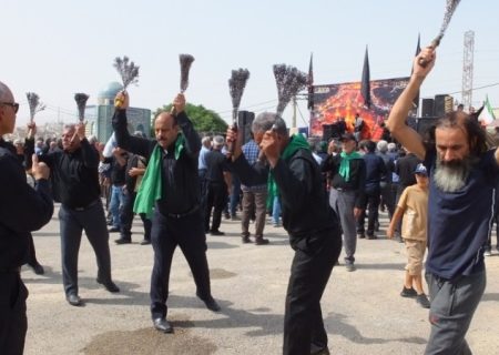 حماسه «عاشورای حسینی» در گچساران + تصاویر و فیلم