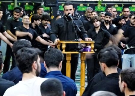 شور جوانان گچسارانی در عزاداری محرم+ تصاویر و فیلم