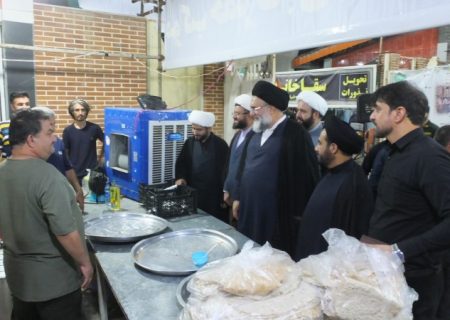 بازدید نماینده ولی‌فقیه در کهگیلویه‌وبویراحمد از مواکب اربعین گچساران