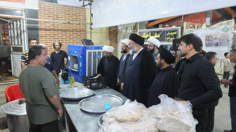 بازدید نماینده ولی‌فقیه در کهگیلویه‌وبویراحمد از مواکب اربعین گچساران