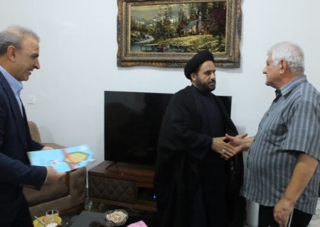 دیدار امام‌جمعه گچساران با جانباز ۷۰ درصد دفاع مقدس+ تصاویر