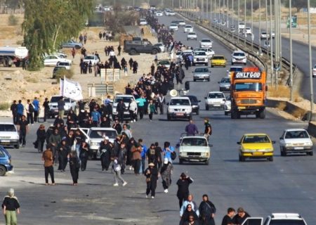 ارائه خدمات متنوع موکب بزرگ شرکت نفت و گاز گچساران به جاماندگان اربعین حسینی