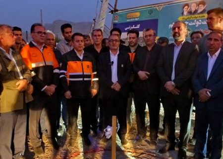 کلنگ‌زنی پروژه‌های بزرگ راهداری در گچساران+ تصاویر