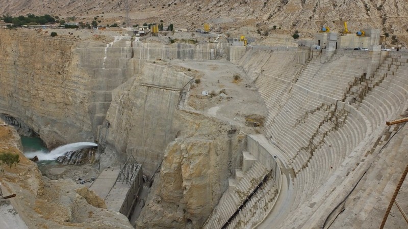 اتصال نیروگاه «چمشیر» گچساران به شبکه برق سراسری + فیلم