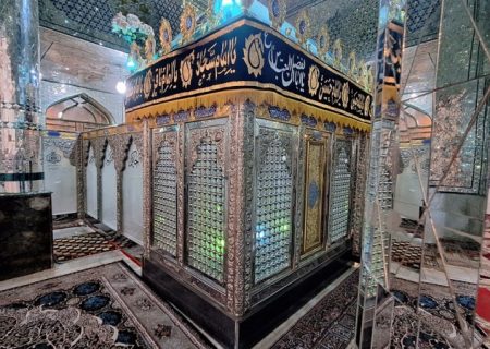 زیارتگاه «امامزاده جعفر» در بام نفت ایران+ تصاویر