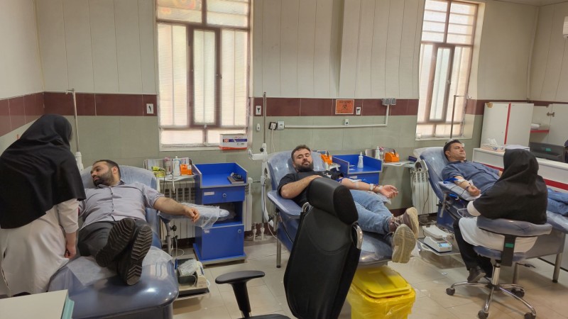 پویش «اهدای خون» در گچساران+ تصاویر