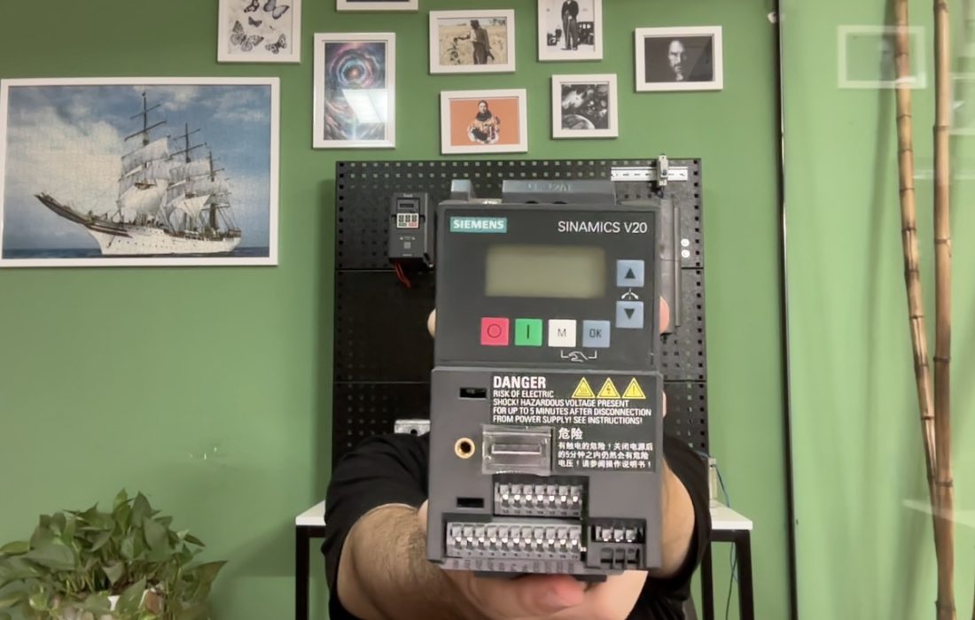 الکتروموتور رو بدون اینورتر راه اندازی نکن!