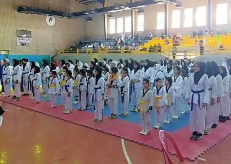 رقابت‌های پرشور دختران تکواندوکار در گچساران+ تصاویر