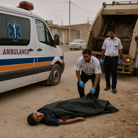 فوت نوجوان گچسارانی بر اثر برخورد با خودروی جمع‌آوری زباله