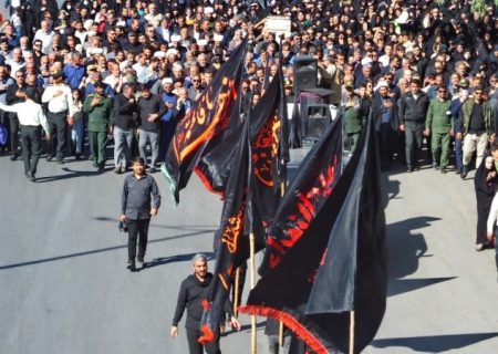 گچساران در سوگ شهادت حضرت فاطمه (س)+ تصاویر و فیلم