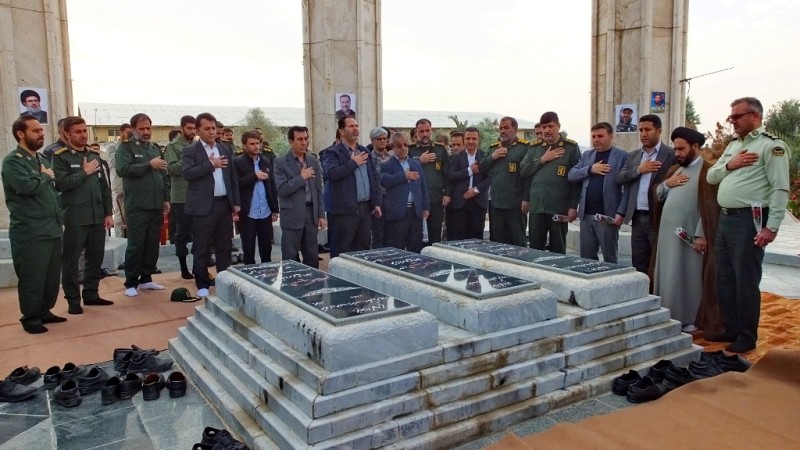 تجدید میثاق مسئولان گچساران با شهدا+ تصاویر