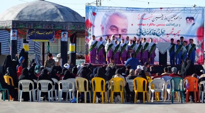 اربعین «شهید گمنام» در تلخاب شیرین گچساران+ تصاویر