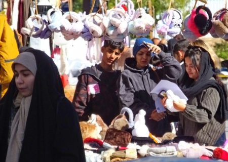 حال‌وهوای «بازار گچساران» در یک روز زمستانی