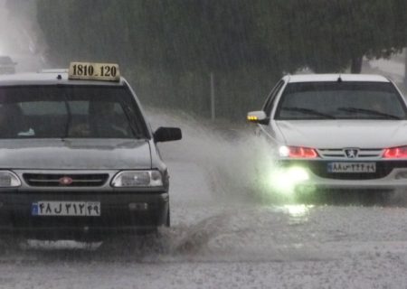 روز زیبای بارانی در گچساران