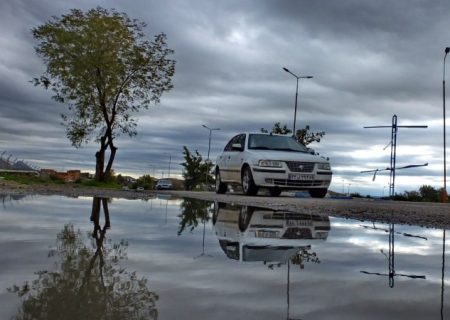 وقتی گچساران بارانی می‌شود