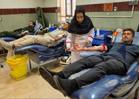 پویش «نذر خون» در مسیر مقاومت+ تصاویر