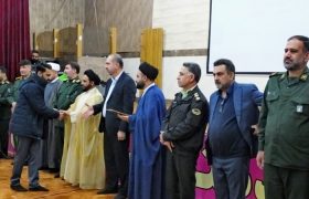 تجلیل از برگزیدگان جشنواره «مالک اشتر» در گچساران+ تصاویر