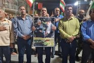 طنین «الله اکبر» در قرار شبانه گچساران+ تصاویر
