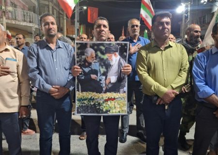 طنین «الله اکبر» در قرار شبانه گچساران+ تصاویر