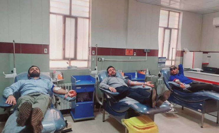 امیدآفرینی با پویش «نذر خون» در گچساران+ تصاویر