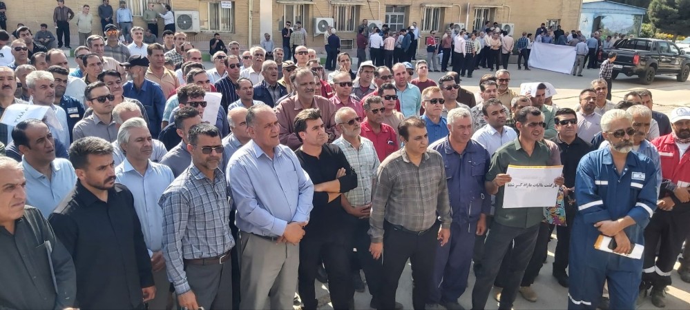 ادامه مطالبهگری کارکنان صنعت نفت گچساران