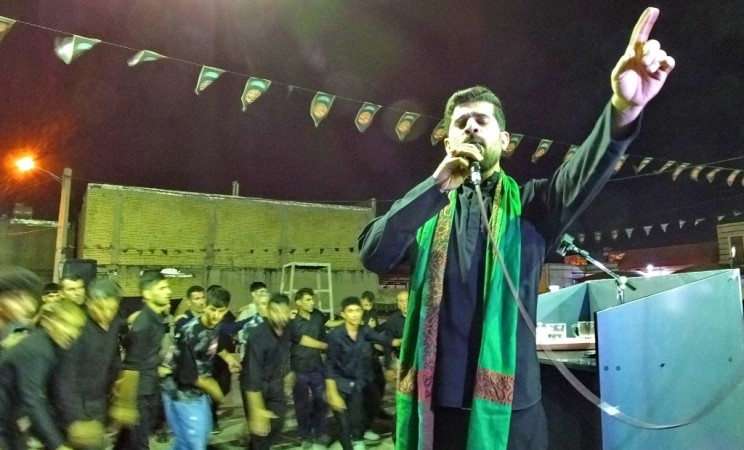 شب هشتم محرم در هیات «انصارالحسین» گچساران+ فیلم