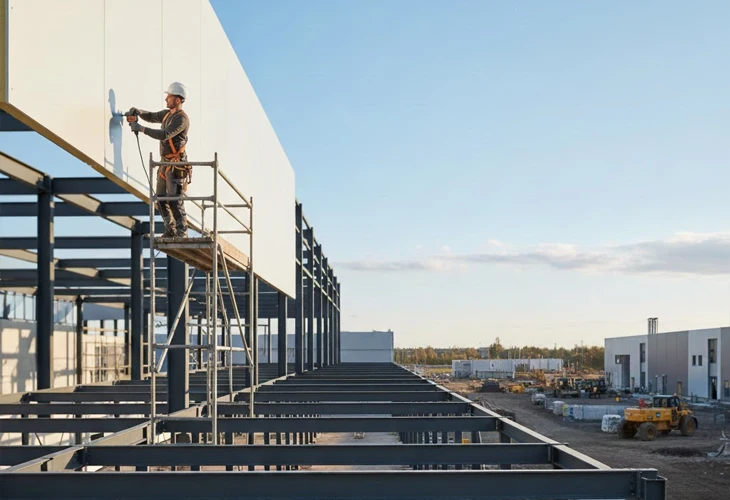 نصاب ساندویچ پانل حرفه ای