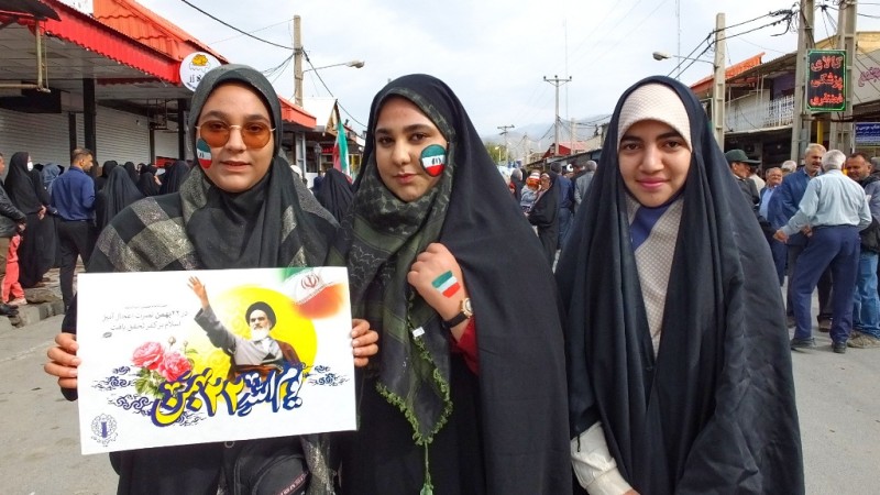 جلوه‌ای از حضور باشکوه مردم گچساران در ۲۲ بهمن+ فیلم