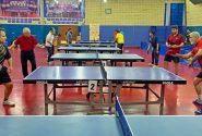 رقابت پرشور پینگ‌پنگ در گچساران+ تصاویر